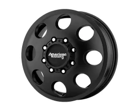 American Racing AR204 Baja Dually 17x6.5 8x8x200 +111mm Satin Black - Front Wheel
