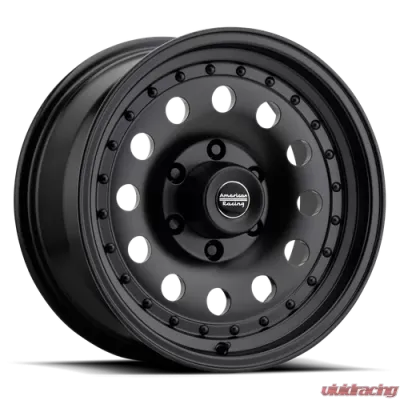 American Racing AR62 Outlaw II  18x8 6x120 +18mm Satin Black Wheel - AR628877B