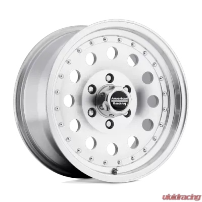 American Racing AR62 Outlaw II  18x8 6x5.5 +18mm Machined w/Clear Coat Wheel - AR628883