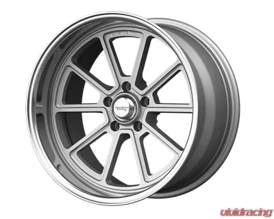 American Racing VN510 Draft  18x8 5x5x114.3 +0mm Vintage Silver Diamond Cut Lip Wheel - VN51088012400