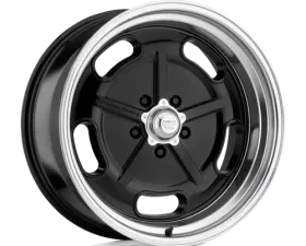 American Racing Vintage VN511 Salt Flat  22x10.5 5x4.5 +0mm Gloss Black w/Diamond Cut Lip Wheel