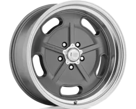 American Racing Vintage VN511 Salt Flat  22x10.5 5x4.5 +0mm Mag Gray w/Diamond Cut Lip Wheel