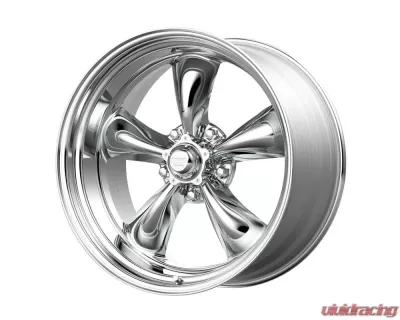 American Racing Vintage VN515 Torq Thrust II 1 PC 15x7 -6mm Polished Wheel - VN5155700