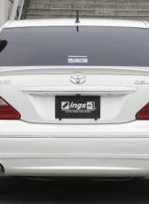 INGS LX Sport Rear Trunk Spoiler FRP Lexus LS430 2003-2006                                     - 00240-00802 - Image 4