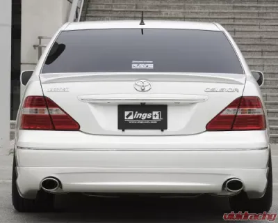 INGS LX Sport Rear Trunk Spoiler FRP Lexus LS430 2003-2006 - 00240-00802