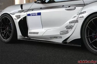 INGS N-SPEC Side Skirt FRP/CFRP Toyota Supra A90 MK5 2020-2024 - 00162-00238