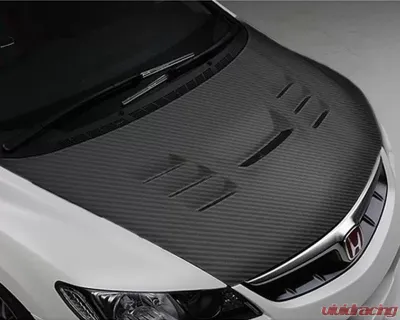 INGS Aero Hood Carbon Honda Civic Type-R JDM 08-11 - 00149-00503