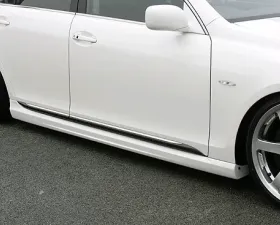INGS LX Sport Side Skirts FRP Lexus GS350 06-09