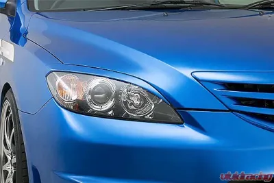 INGS N-Spec Eyebrow Covers Carbon Mazda 3 JDM 2003-2006 - 00129-01003