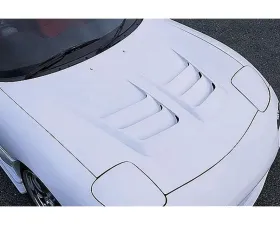 INGS N-Spec Aero Hood Carbon Mazda RX7 10/91-4/03