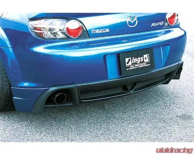 INGS N-Spec Rear Mud Guard FRP Mazda RX-8 03-11 - 00111-02802