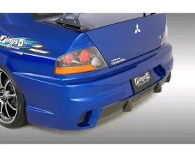 INGS N-Spec Rear Bumper FRP Mitsubishi EVO VIII IX 03-07