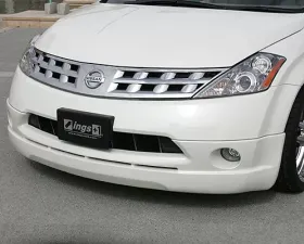 INGS LX Sport Front Half Spoiler FRP Nissan Murano 02-08