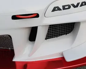INGS N-Spec Brake Duct and Fin Carbon Porsche 997 GT3 06-09