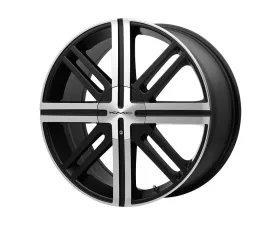KMC KM675 Splice Wheel 16x7 5x5x114.3/5x120.65 +35mm Satin Black w/Machined Face