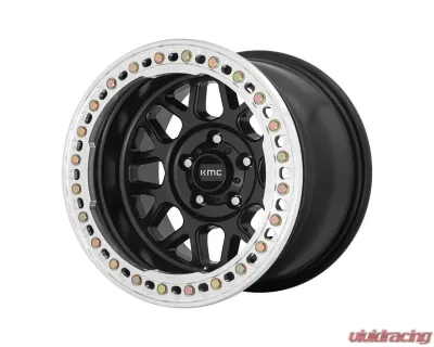 KMC Grenade Crawl Wheel 20x10 Blank -48mm Satin Black - KM2352100M748N