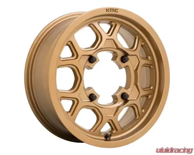 KMC Powersports KS133 Mesa Lite Wheel 15x6 4X156 38mm Matte Bronze - KS13356044638