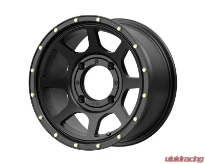 KMC Addict 2 14x7 4x137 38 Satin Black - KS13447048738