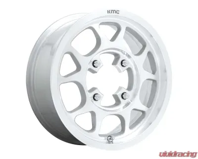 KMC Powersports KS136 Toro Wheel 15x6 4X137 38mm Machined - KS13656048538