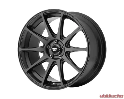 Motegi MR127 Wheel 17x8 5x5x114.3 +38mm Satin Black - MR12778012738
