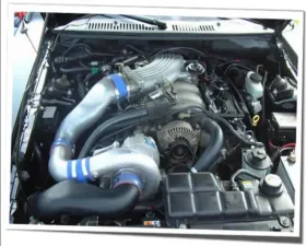 Vortech V-3 Si Trim Bullitt Supercharger Systems Polished Finish Ford Mustang 4.6 2V 2001