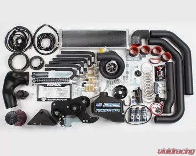 Vortech V-3 Si Black Tuner Kit with Charge Cooler Chrysler | Dodge G2 6.4L AT HEMI 11-12 - 4CL218-164L