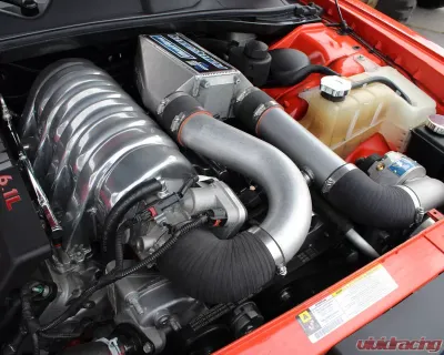 Vortech V-3 Si Polished Supercharger System w/ Charge Cooler Chrysler 300C | Dodge Charger/Magnum/Challenger 6.1L SRT8 06-10 - 4CL218-038L