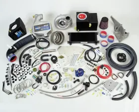 Vortech V-3 Si-Trim Supercharging System Black Finish w/Intercooler Ford Mustang 5.0L V8 86-93