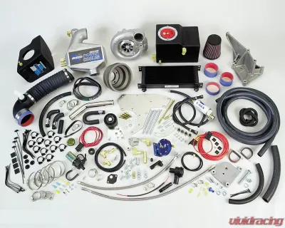 Vortech V-3 Si-Trim Supercharging System Black Finish w/Intercooler Ford Mustang 5.0L V8 86-93 - 4FA218-078L