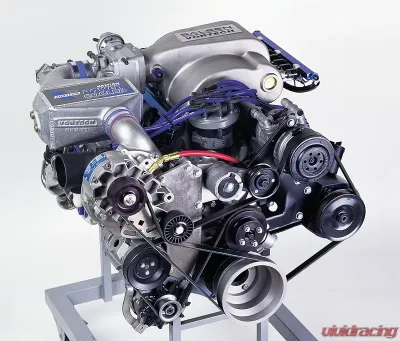 Vortech V-3 Si-Trim Supercharging System Black Finish w/Intercooler Ford Mustang 5.0L V8 86-93 - 4FA218-078L