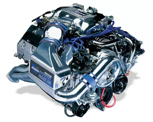 Vortech V-1 H/D Ti Satin Tuner Kit w/ Cooler Ford Mustang Cobra 4.6L 4V 96-98 - 4FK218-110T