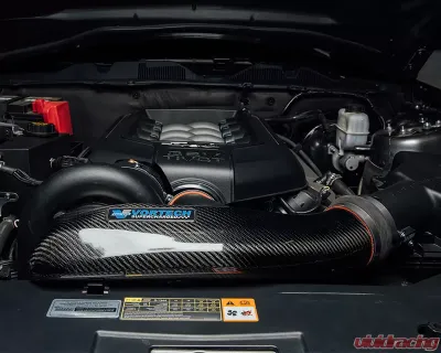 Vortech Carbon Fiber Air Inlet Ducts for Vortech| Paxton Supercharged Mustang GT 2011-2014 5.0L V8 - 4FQ012-013