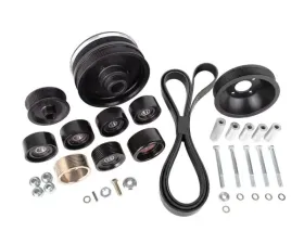 Vortech 8-Rib Drive Upgrade with 3-Bolt Water Pump Pulley Ford Mustang GT 5.0L 2013-2022