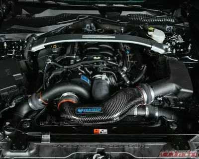 Vortech V-3 SCi Polished Tuner Kit with Air/Air Cooler Ford Mustang Shelby GT350 5.2L 2016 - 4FQ218-178L