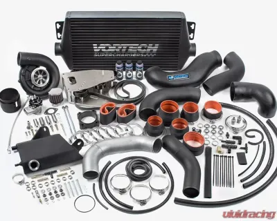 Vortech Black Supercharger System w/ V-3 Si & Air/Air Cooler Ford Mustang GT 5.0L 2015-2022 - 4FQ218-064L