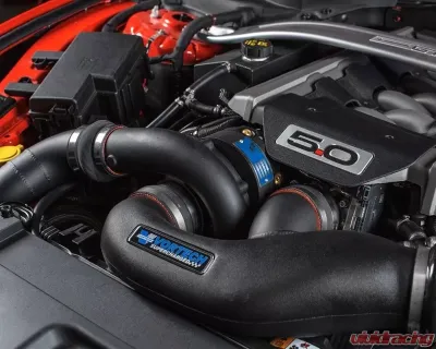 Vortech Black Supercharger System w/ V-3 Si & Air/Air Cooler Ford Mustang GT 5.0L 2015-2022 - 4FQ218-064L