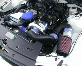 Vortech Polished H.O. Supercharger System w/ V-3 Si & Charge Cooler Ford Mustang 4.0 V6 05-06