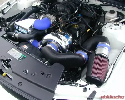 Vortech Polished H.O. Supercharger System w/ V-3 Si & Charge Cooler Ford Mustang 4.0 V6 05-06 - 4FU218-628L