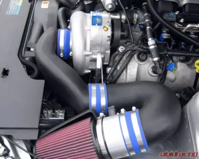 Vortech Black Supercharger System w/ V-3 Si & Charge Cooler Ford Mustang GT 4.6L V8 2010 - 4FU218-104L