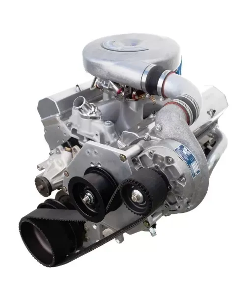 Vortech Universal Small Block Carbureted 50mm Cog V-7 YSi Polished Tuner Kit w/out Carb Enclosure Chevrolet - 4GP218-068YSi