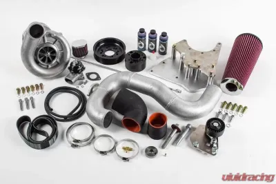 Vortech Carb GM LS-Swap Black Supercharger System w/ V-2 Ti Trim Chevrolet Corvette FEAD C5|C6 97-13 - 4GX218-144T