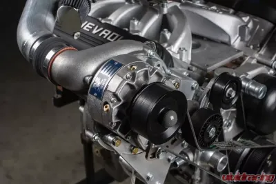 Vortech Carb GM LS-Swap Black Supercharger System w/ V-2 Ti Trim Chevrolet Corvette FEAD C5|C6 97-13 - 4GX218-144T