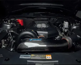 Vortech Carbon Fiber Air Inlet Ducts for Vortech/Paxton Supercharged Ford Mustang GT 5.0L 2015-2022