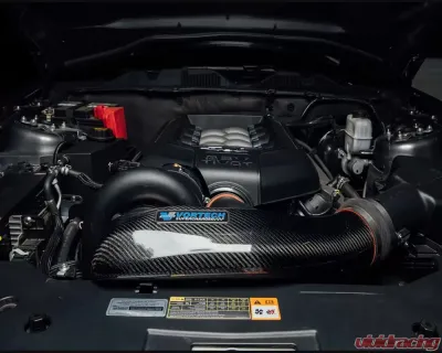 Vortech Carbon Fiber Air Inlet Ducts for Vortech/Paxton Supercharged Ford Mustang GT 5.0L 2015-2022 - 4FQ012-113