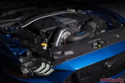 Vortech V-3 JT Black Tuner Kit with Air/Air Cooler Ford Mustang GT 5.0L MT 2018+ - 4FQ218-334JT