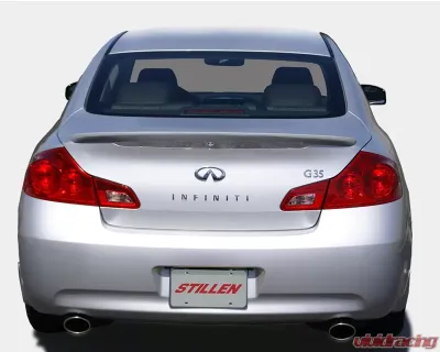 Stillen Rear Wing For Vehicles without Backout Camera Infiniti G37 Sedan 2009-2013 - 103869