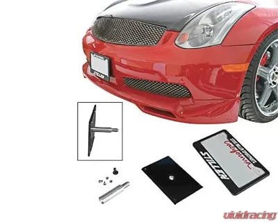 Stillen No Drill License Plate Relocator Infiniti G35 Coupe 2003-2004 - 105360