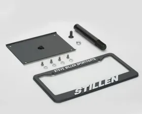 Stillen No Drill License Plate Relocator Nissan Sentra 2.5 2007-2009