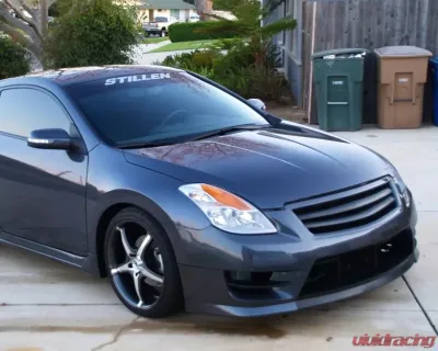 Stillen Front Bumper Fascia Including Top Grille Nissan Altima Coupe 2008-2009 - 108343