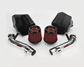 Stillen Generation 2 Long Tube Dual Intake Kit with Dry Filter Nissan 350Z 2007-2009